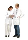 Doutor branco personalizado Laboratório Revestimento, médico uniforme do multi hospital da clínica do cuidado
