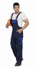 Safety Industrial Work Uniforms Navy / Royal Blue Two Colors With Reflective Piping