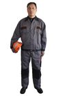 Vento confortável dos uniformes do trabalho industrial resistente com punhos e a cintura Elasticated