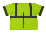 Waistcoat alto personalizado dos uniformes do trabalho da visibilidade impermeável para a construção