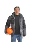 Forme a 600D revestimentos do trabalho industrial, revestimentos resistentes da segurança do inverno dos homens 