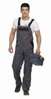 Revestimento/Bibpants/calças dos uniformes práticos do trabalho industrial PRO com aletas prendidas